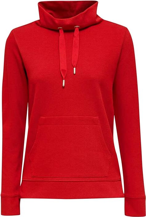 Sweatshirts in Rot für Damen 